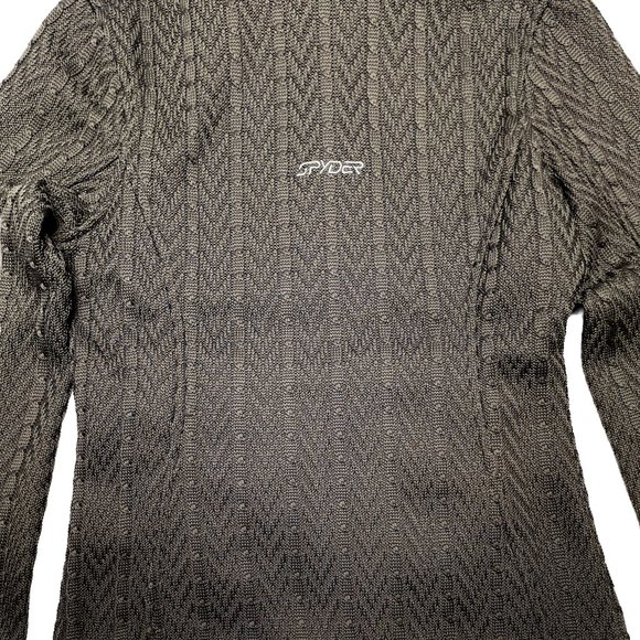 Spyder Hoody Cable Core Hoodie - Osetra Green | Small - Picture 12 of 12